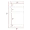 Tuhome Kamelot Dresser With Jewelry Box, Single Door Cabinet, Mirror, Two Drawers, Dark Walnut JLC6742 - alternate 2